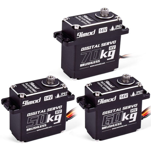 9imod Metal Gear Brushless Digital High-Voltage Waterproof Servo Arm