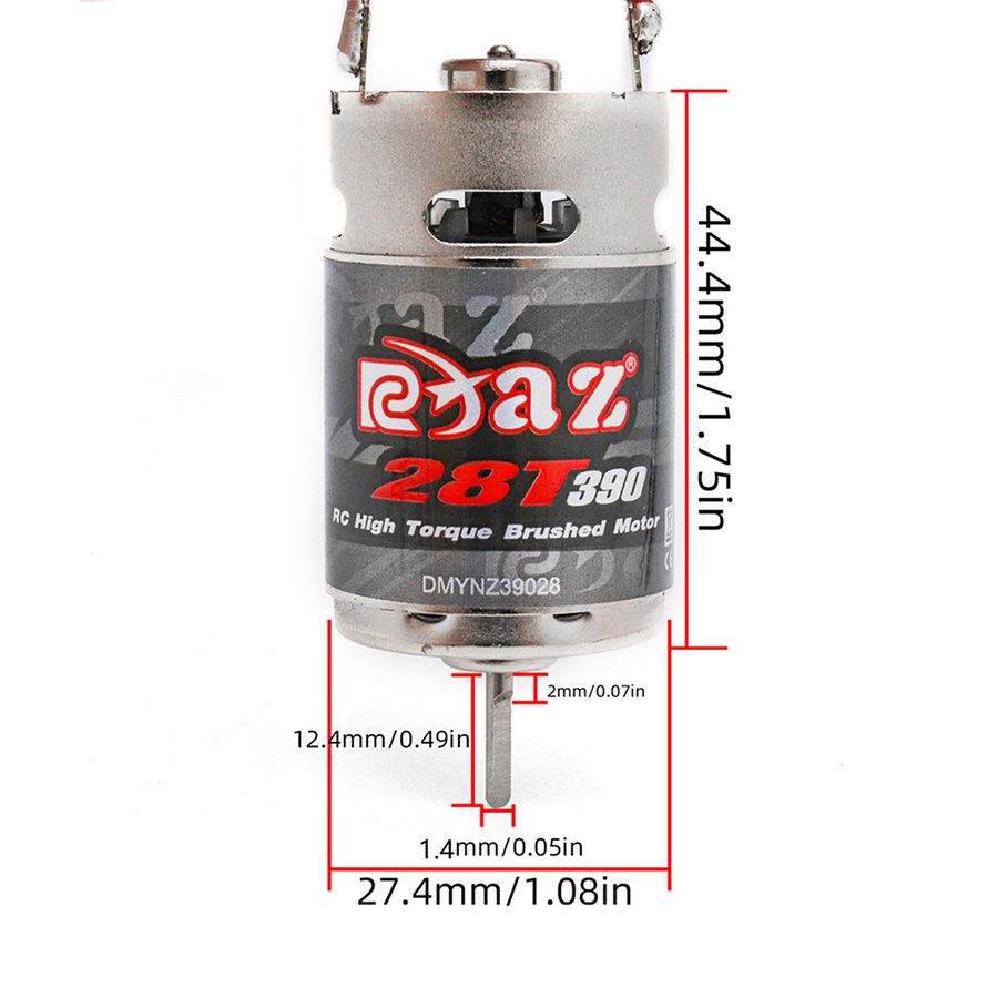 RC Boat Universal 370/380/390 Steel Brushed Motor