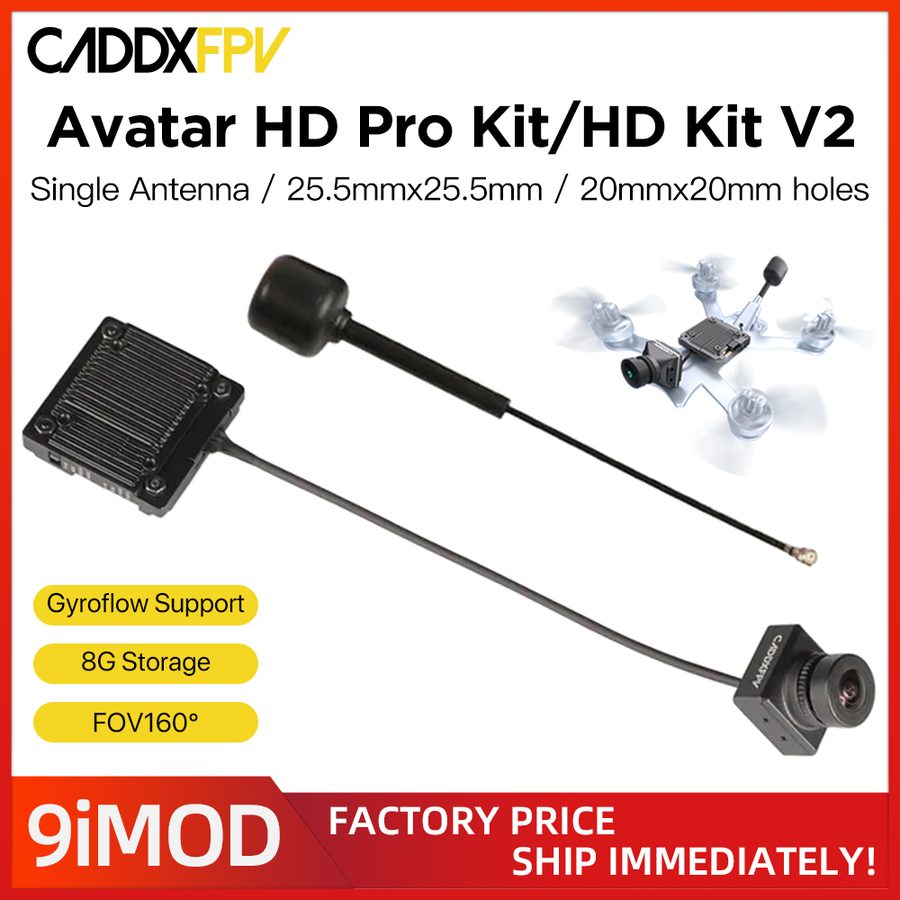 CADDX Airplane Parts Avatar Kit Camera