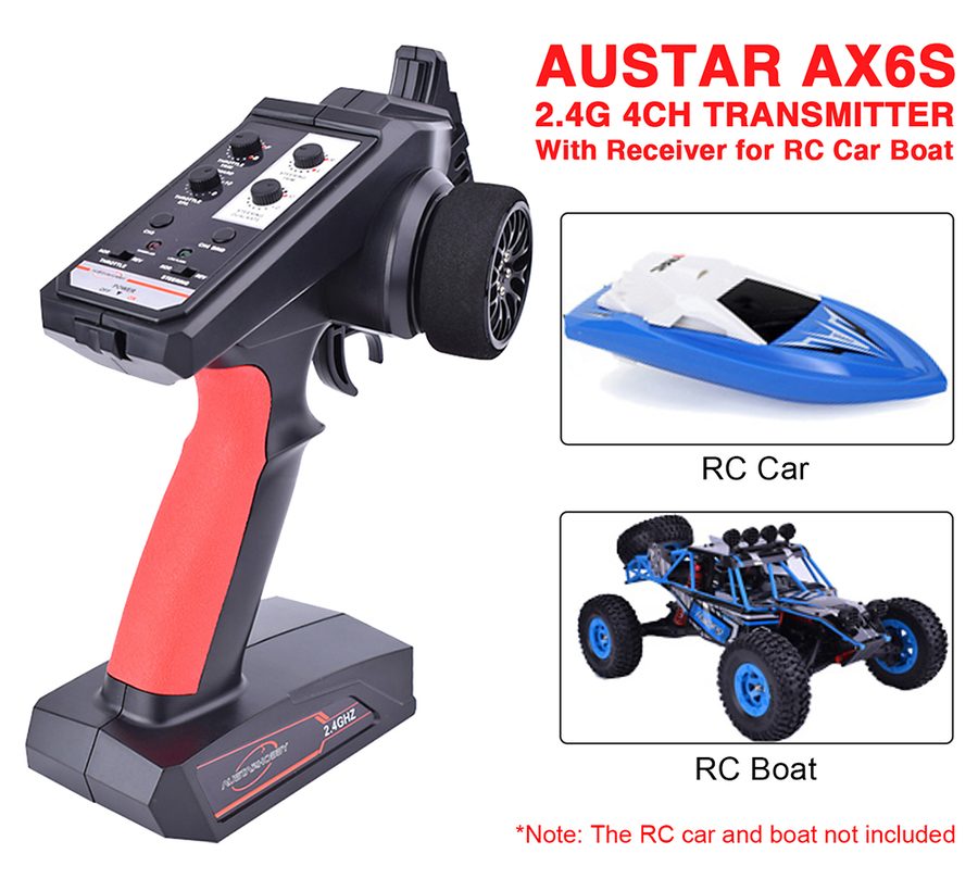 Transmitter AUSTAR 2.4GHz 4 CH Wire