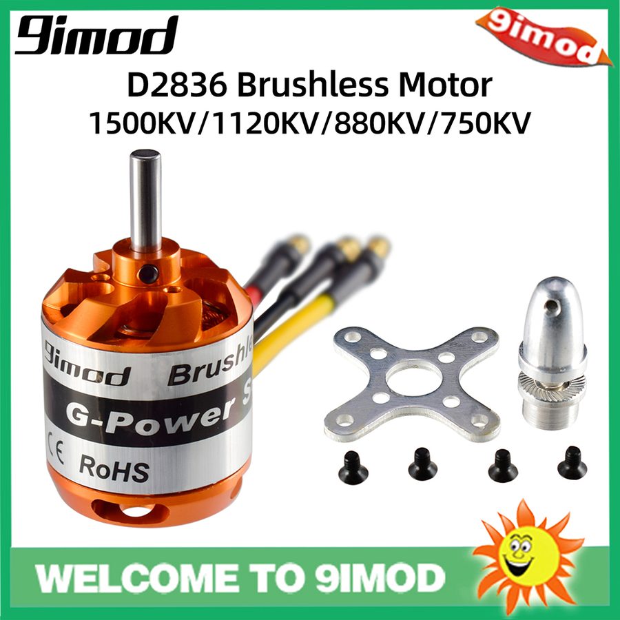 Multi-Rotor Parts 9imod Brushless Motor D2836 1120KV