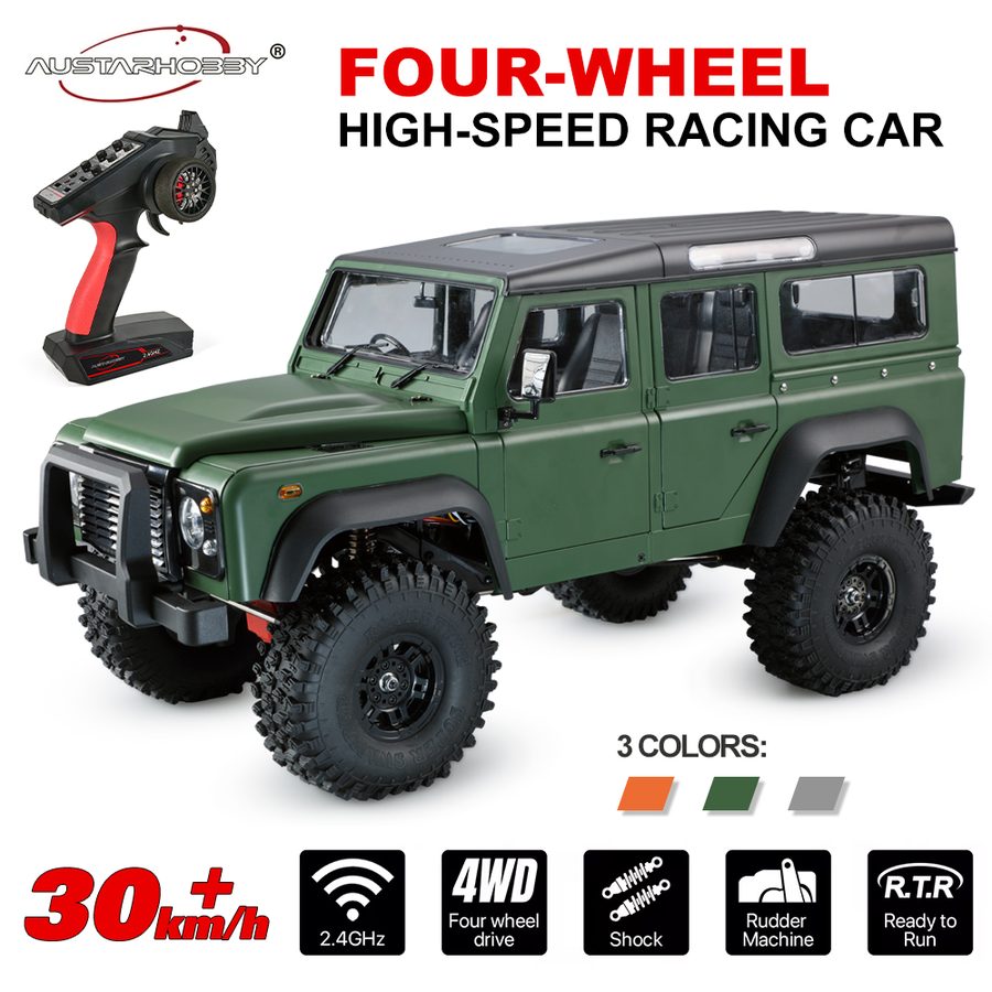 Car AUSTARHOBBY AX-8802 1/10 D130 Scale Rock Crawler RTR