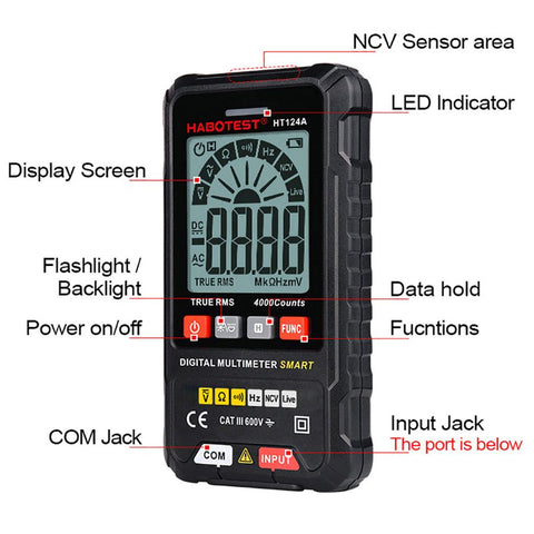 HT124 Smart Multimeter