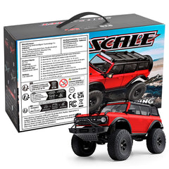 Wltoys 184023 RC Car 9km/h Four-wheel Drive 1/18 Off-Road Car CCS Cruise Control Rubber Tires Remote Control Climbing