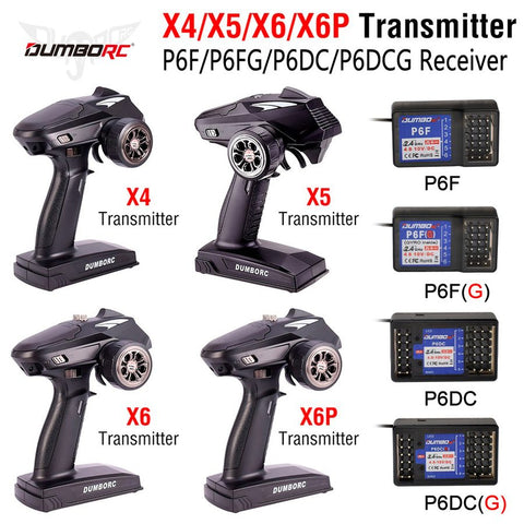 DUMBOR DUMBORC X6P Transmitter P6DC Receiver
