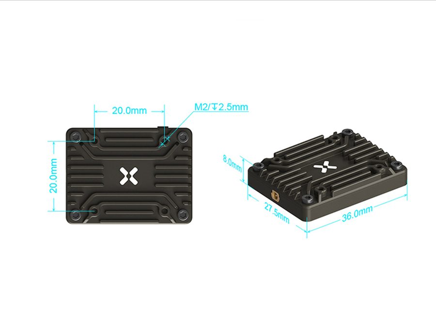 Airplane Parts FOXEER 2.5W FPV Camera 5.8G 72CH Drone Pit mmcx