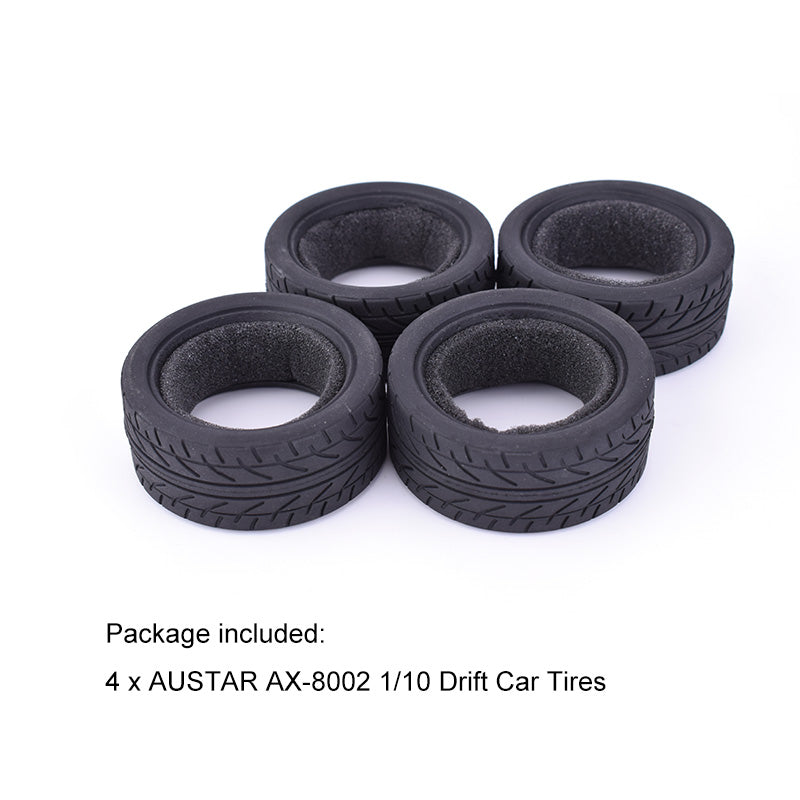 AUSTAR AX-8002 1/10 On-Road RC Car Tires