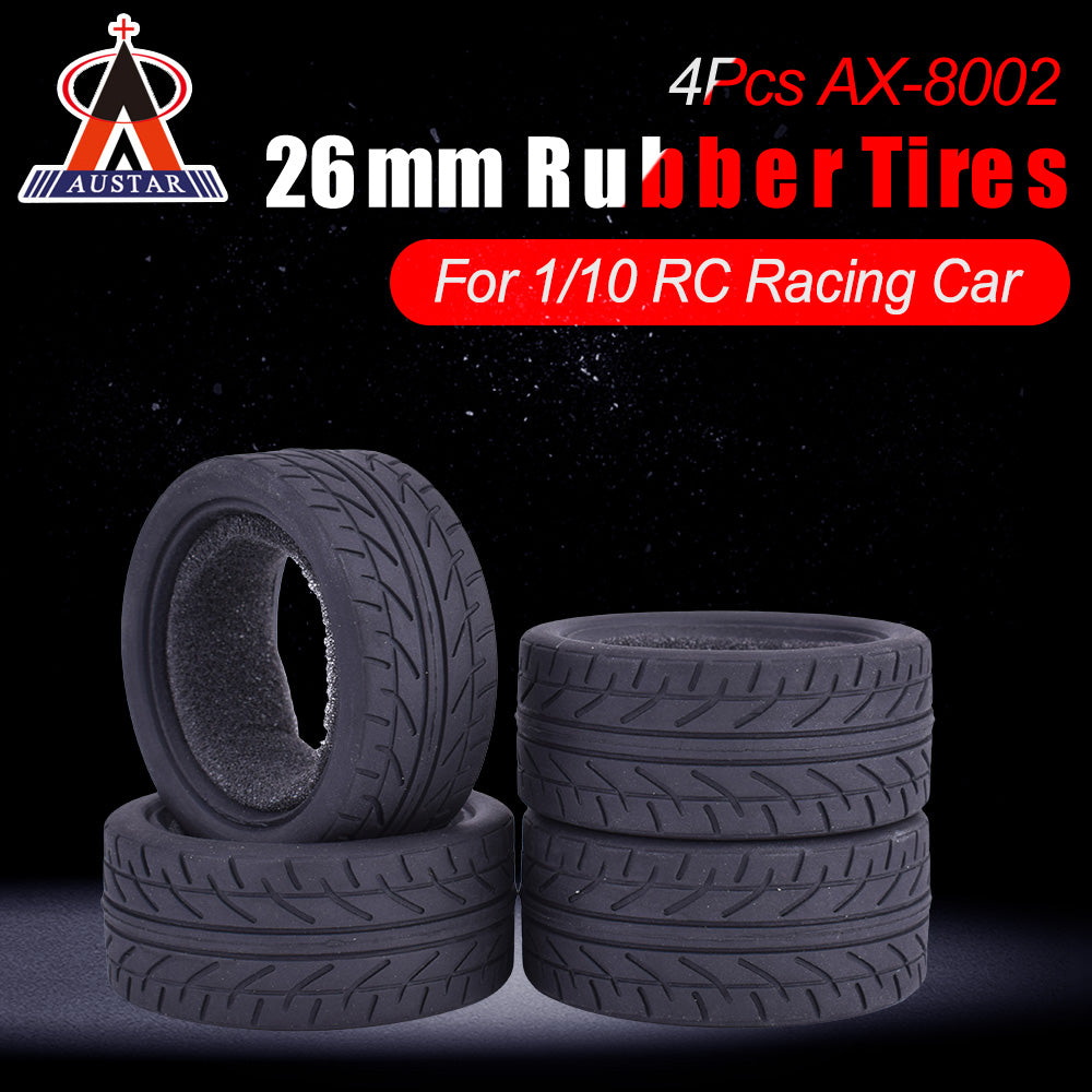 AUSTAR AX-8002 1/10 On-Road RC Car Tires