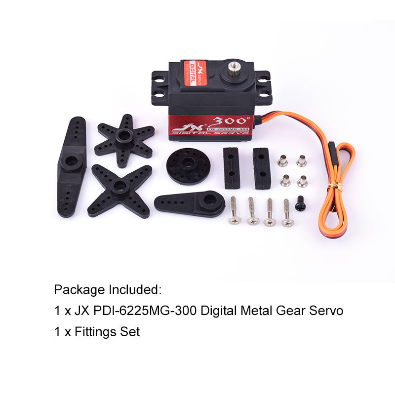 JX PDI-6225MG 25KG Metal Gear Digital Servo