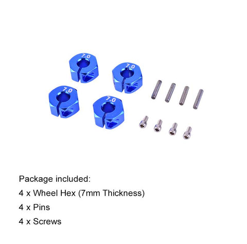 9IMOD Wheels Aluminum 6.0mm for 1.9 or 2