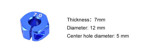 9IMOD Wheels Aluminum 6.0mm for 1.9 or 2
