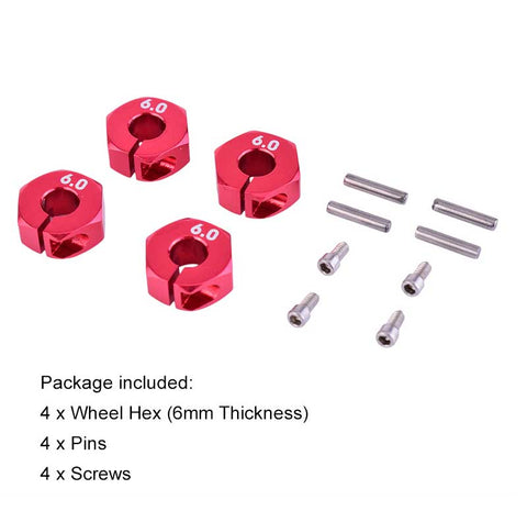 9IMOD Wheels Aluminum 6.0mm for 1.9 or 2