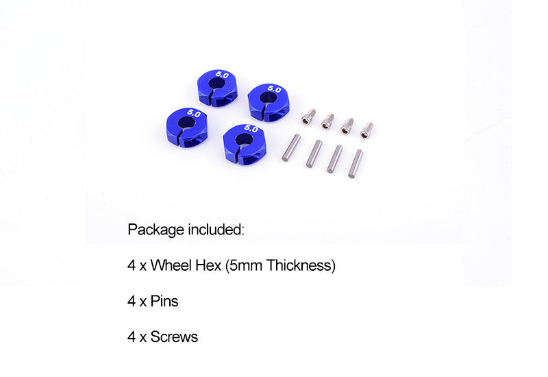 9IMOD Wheels Aluminum 6.0mm for 1.9 or 2