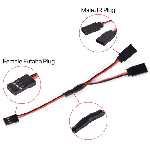 Y Wire 30 futaba 3 ROHS Standard White/Red/Black 5
