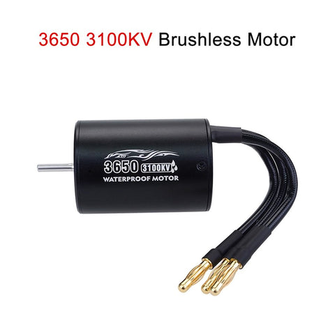 Waterproof 3650 2300KV 3100KV 3900KV Brushless Motor 60A ESC