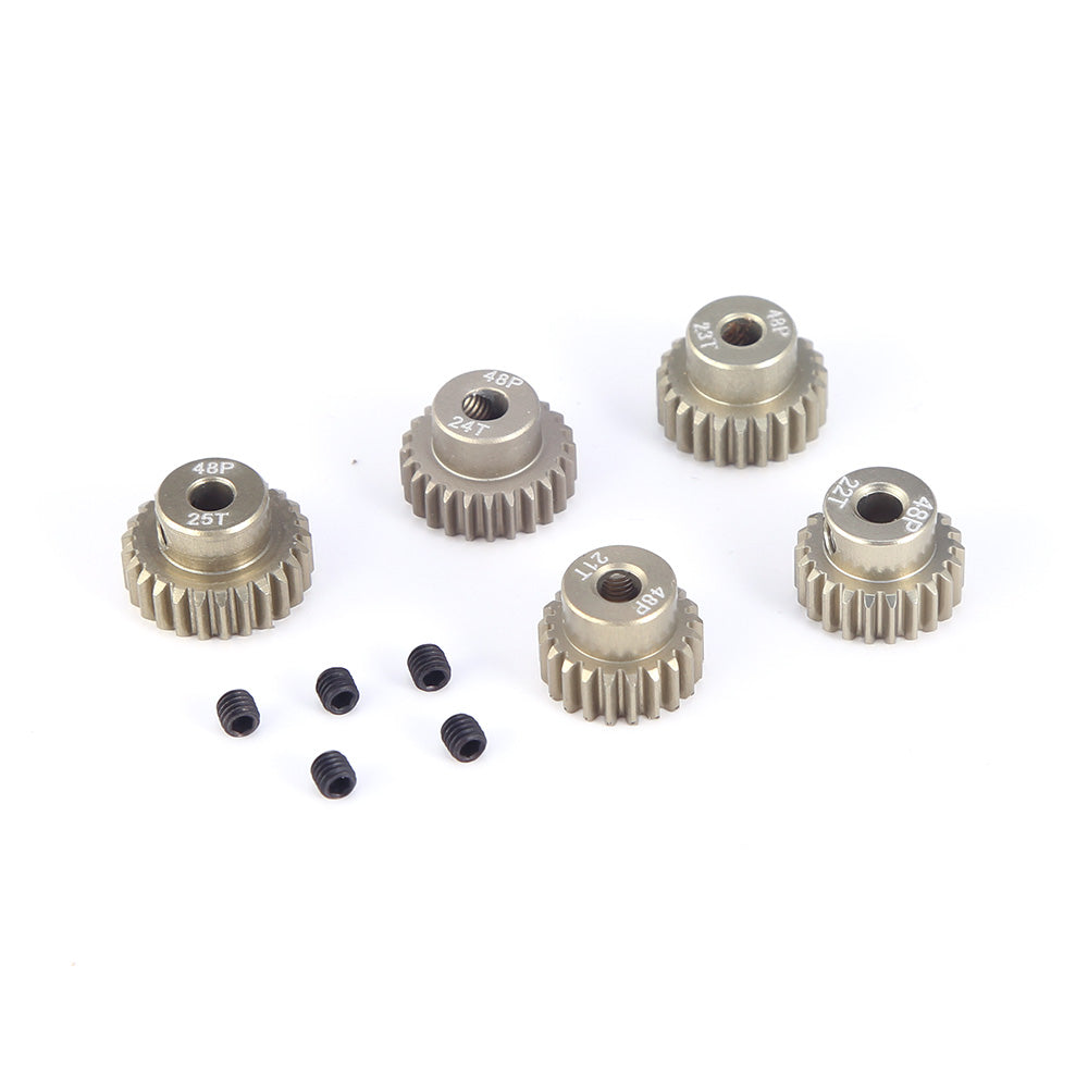 48P Pinion Gear Set 21T 22T 23T 24T 25T (5 PCS)