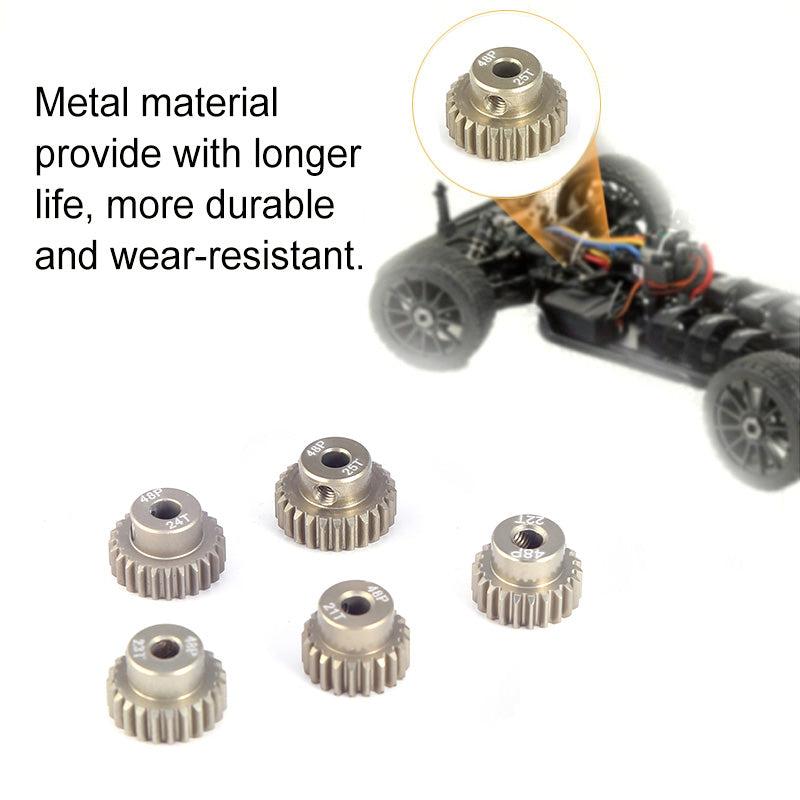 48P Pinion Gear Set 21T 22T 23T 24T 25T (5 PCS)
