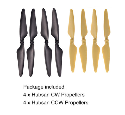 Hubsan H501S Propeller Set CW & CCW (4 Blades)