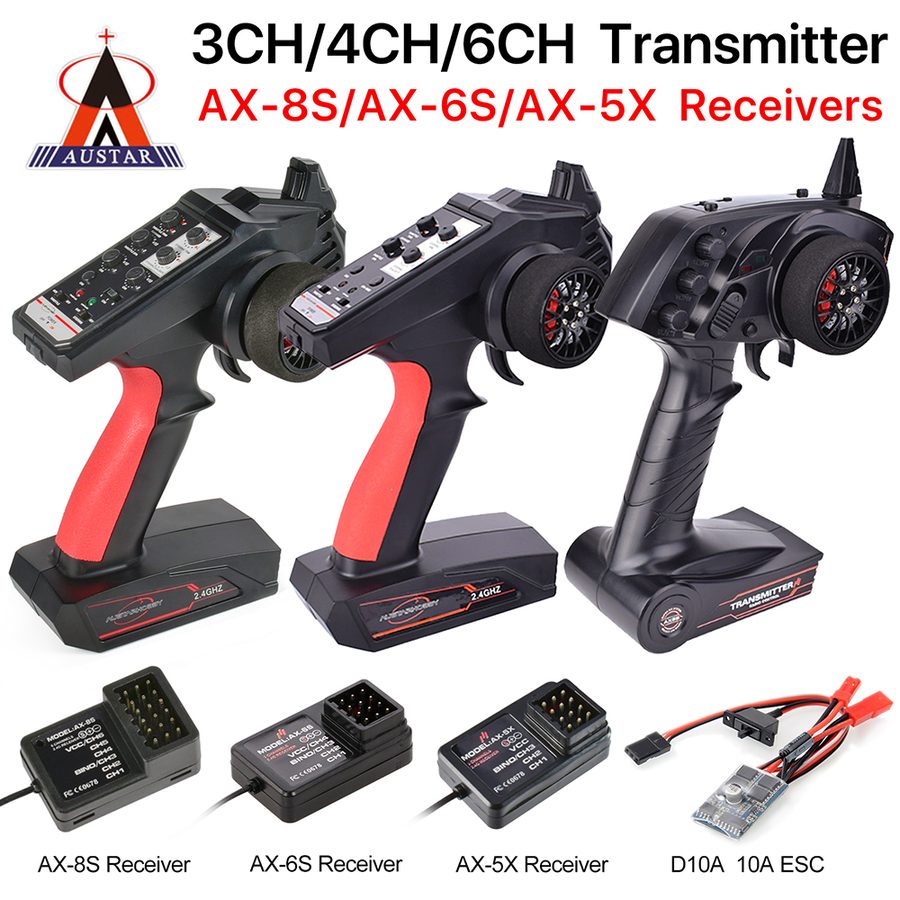 Transmitter AUSTAR 2.4GHz 4 CH Wire