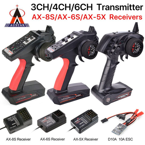 Transmitter AUSTAR 2.4GHz 4 CH Wire