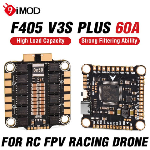 Airplane Parts F405 V3SPLUS Flight Controller 4 1 8 60A DSHOT600
