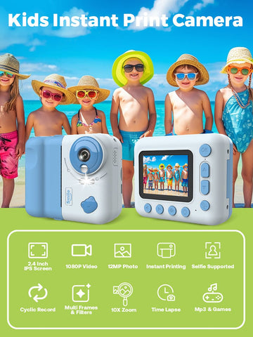 Kids Print Camera V19