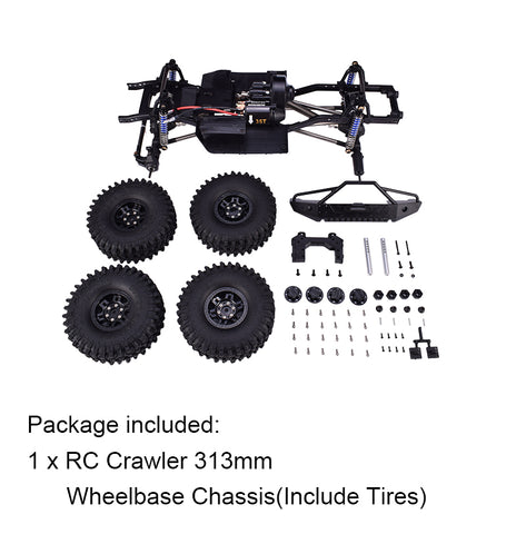 AUSTAR AX-8501 SCX10 II Rock Crawler Chassis Frame Kit