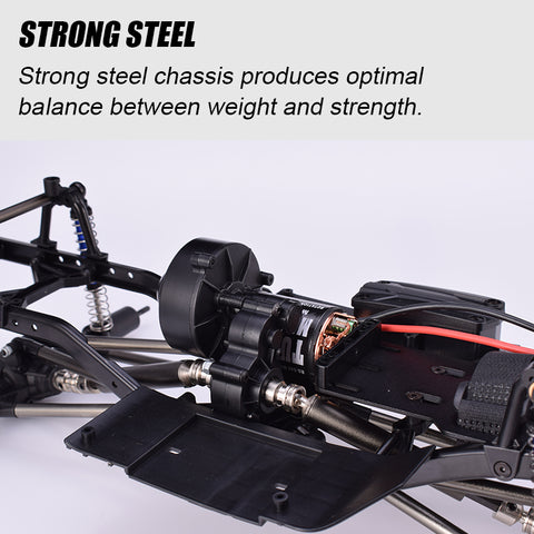 AUSTAR AX-8501 SCX10 II Rock Crawler Chassis Frame Kit