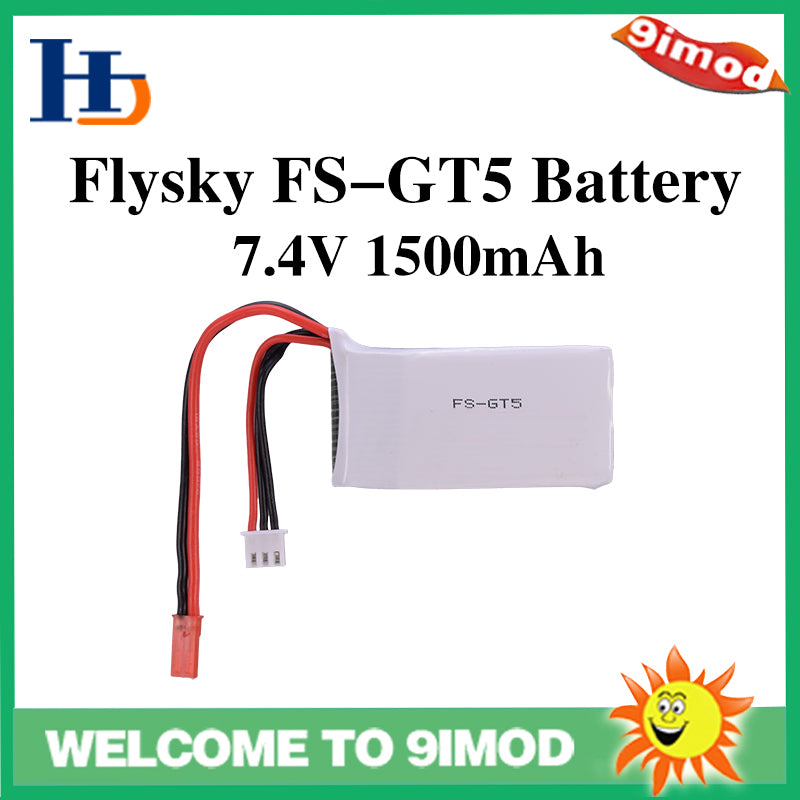FS-GT5 Transmitter Li Battery 8C 7.4v 1500mah