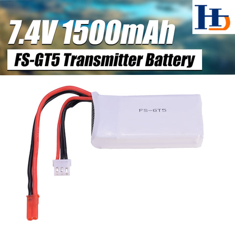 FS-GT5 Transmitter Li Battery 8C 7.4v 1500mah
