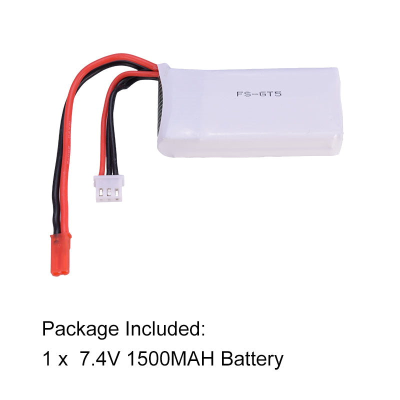 FS-GT5 Transmitter Li Battery 8C 7.4v 1500mah