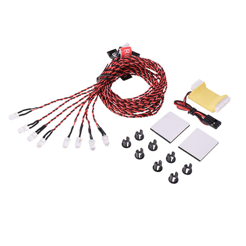 RC Aircraft Navigation LED Light Strip 8-LED Night Flying Kit