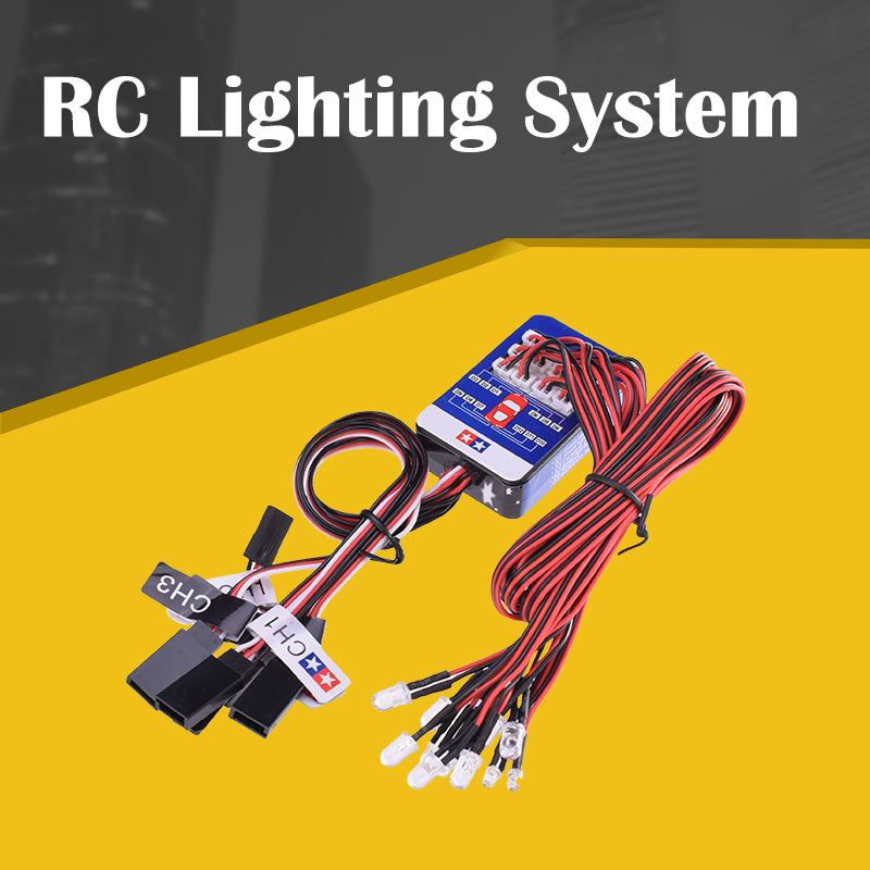 Tamiya 12-LED Smart Linkage Brake Light System (Remote On/Off)