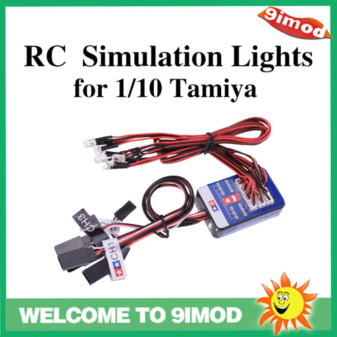 Tamiya 12-LED Smart Linkage Brake Light System (Remote On/Off)