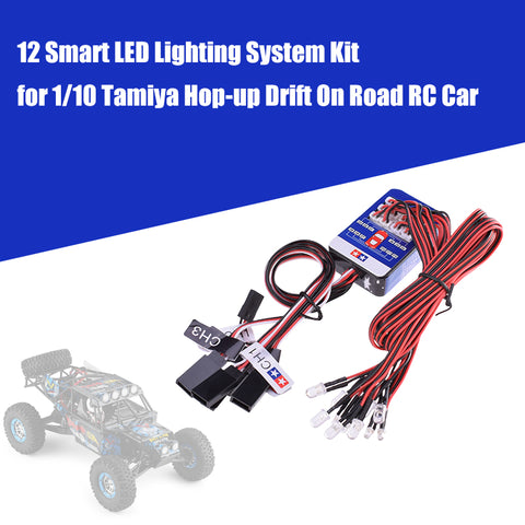 Tamiya 12-LED Smart Linkage Brake Light System (Remote On/Off)