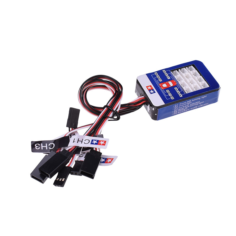 Tamiya 12-LED Smart Linkage Brake Light System (Remote On/Off)