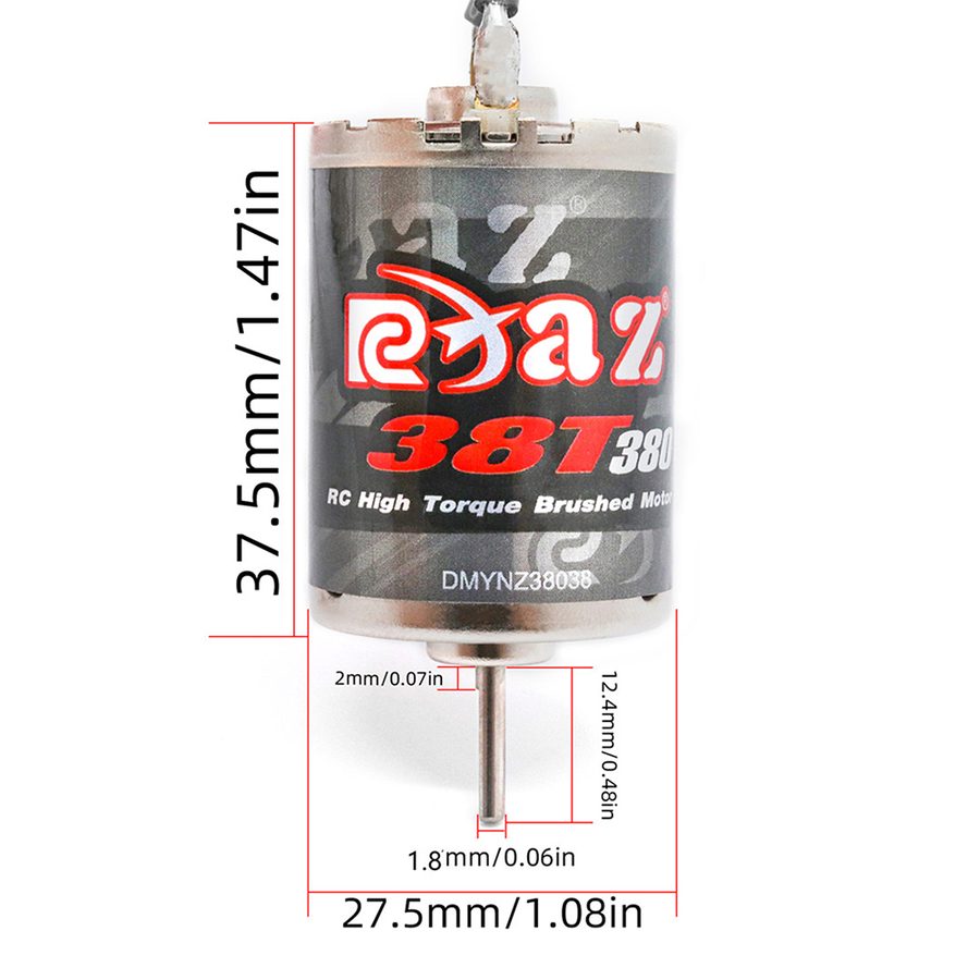RC Boat Universal 370/380/390 Steel Brushed Motor