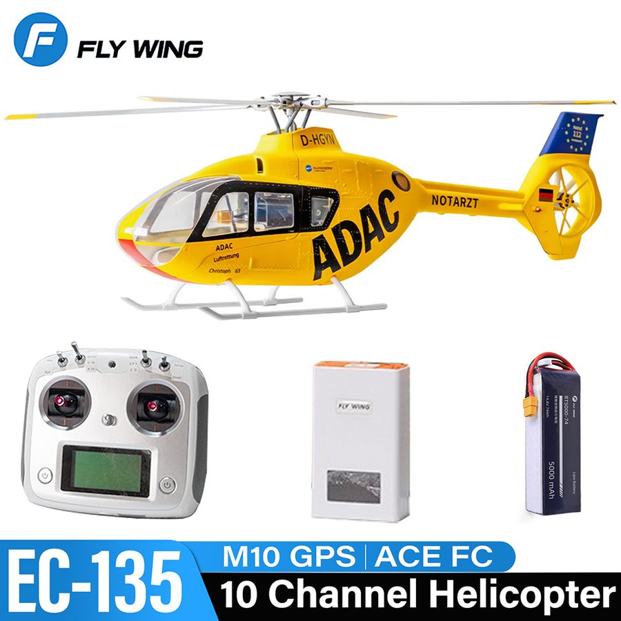 Fly Wing EC-135 10 CH Helicopter