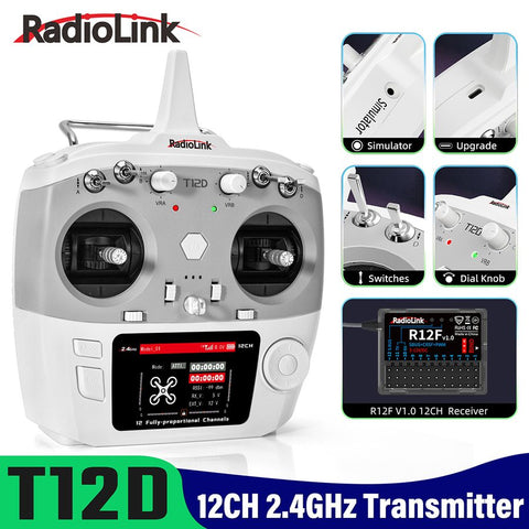 Transmitter Radiolink T12D+ Receiver 12 CH