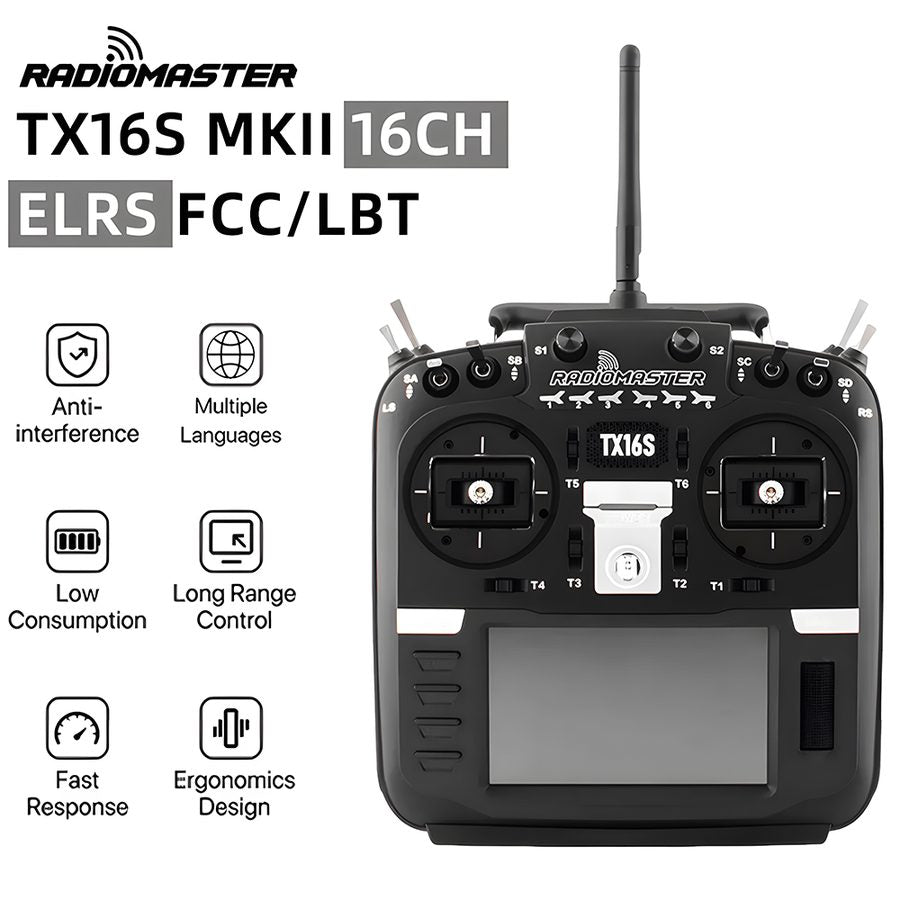 RadioMaster TX16S MKII HALL V4.0 Transmitter