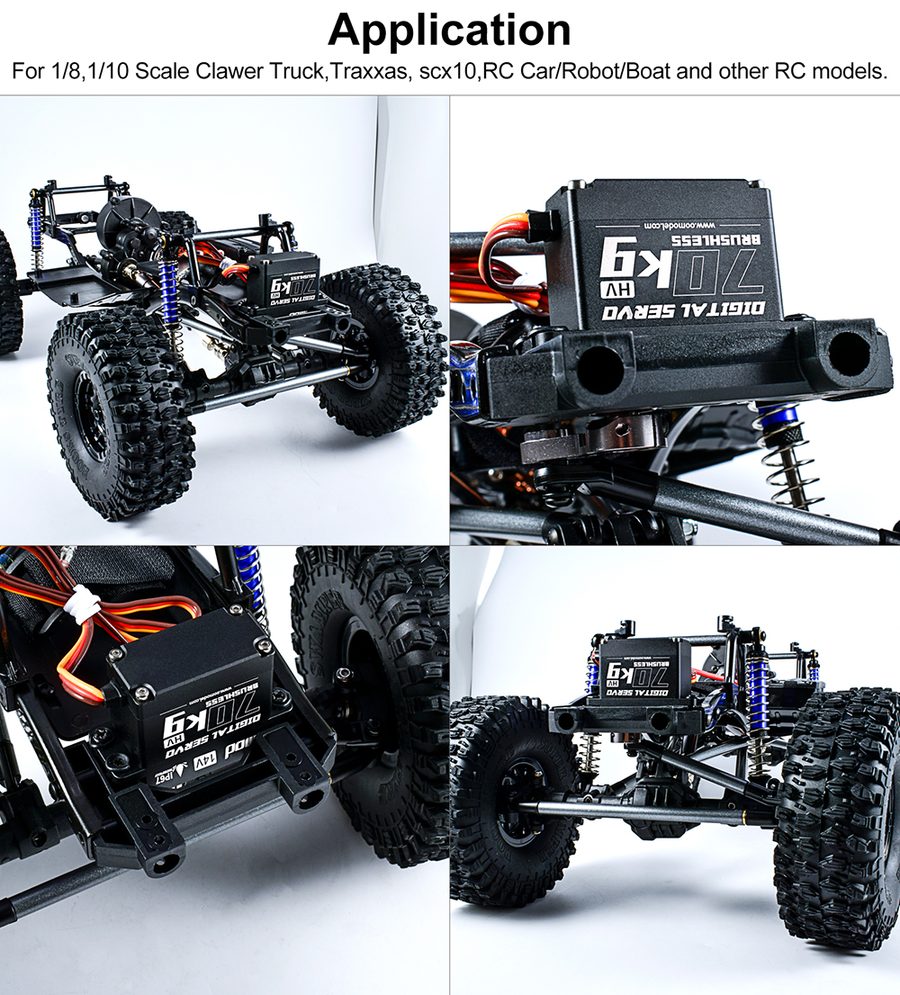9imod Metal Gear Brushless Digital High-Voltage Waterproof Servo Arm