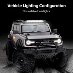 Wltoys 184023 RC Car 9km/h Four-wheel Drive 1/18 Off-Road Car CCS Cruise Control Rubber Tires Remote Control Climbing