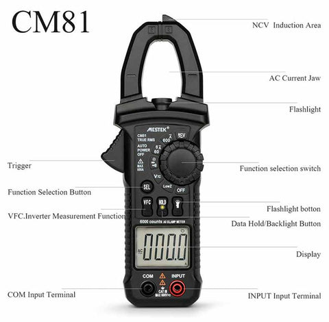 CM80 600A Digital No Battery