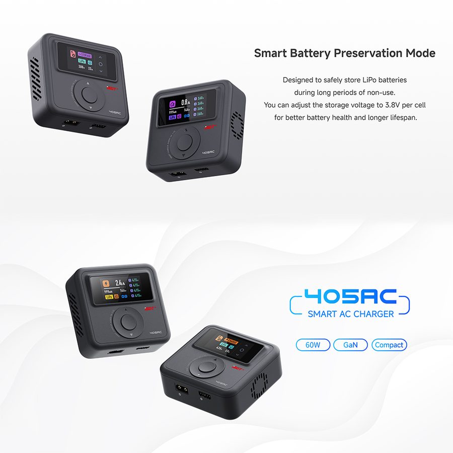 ISDT 405AC 60W Smart Charger