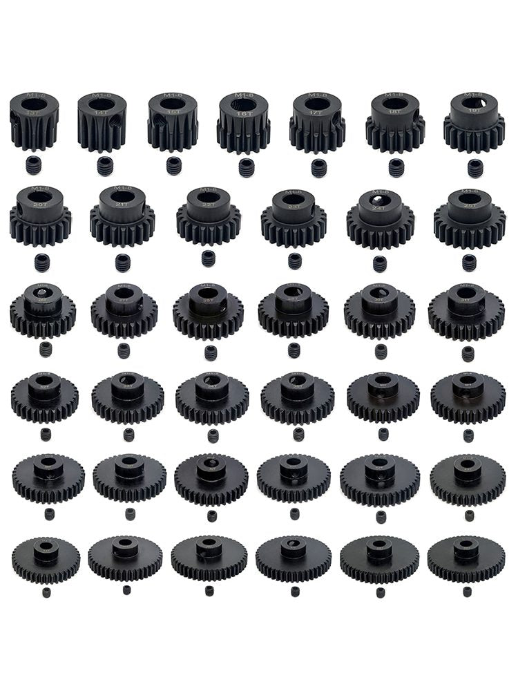 M1 8mm 13T-20T 21T-25T 26T-30T 31T-40T 41T-49T Pinion Motor Gear