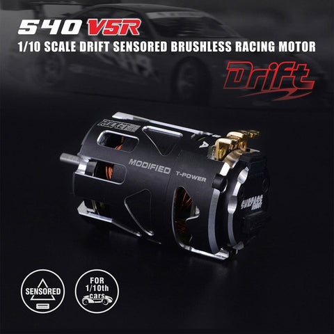 Rocket 540-V5R Sensored Brushless Motor 3.175mm Shaft Diameter 6.5T