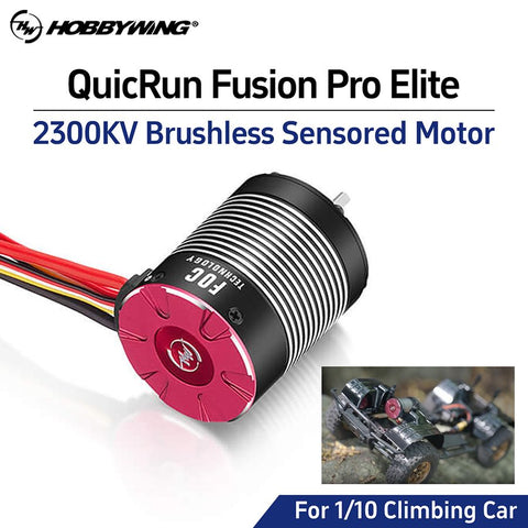 Hobbywing QuicRun Fusion Pro Elite 2300KV Sensored Brushless Motor