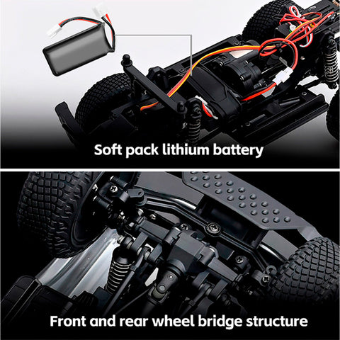 Wltoys 184023 RC Car 9km/h Four-wheel Drive 1/18 Off-Road Car CCS