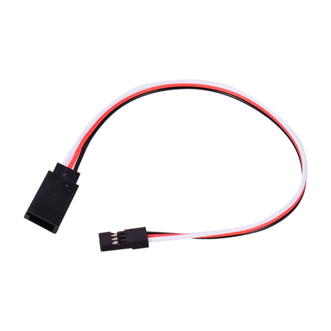 200mm RC Wire 30 futaba 3 JR Male/Female White/Red/Black 5