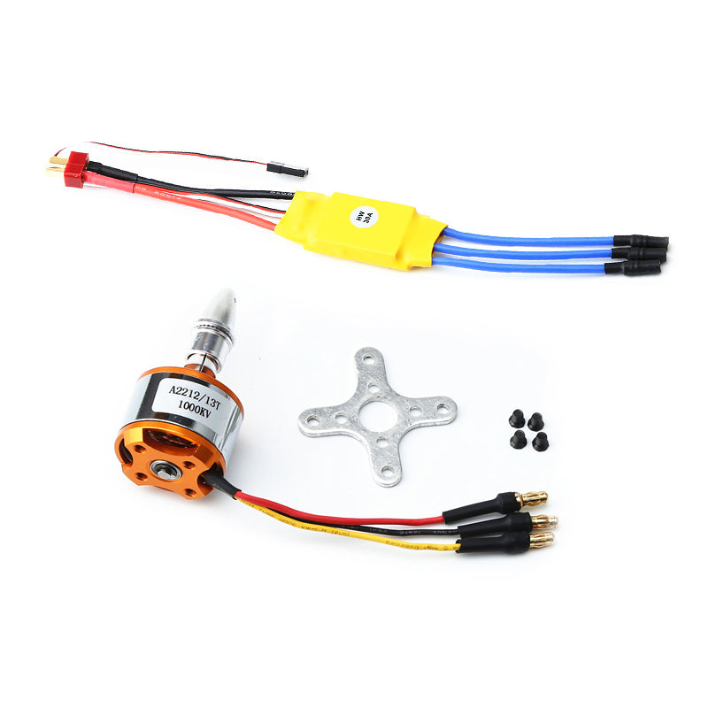 A2212 1000KV Brushless Motor with 30A ESC Combo for RC Airplane